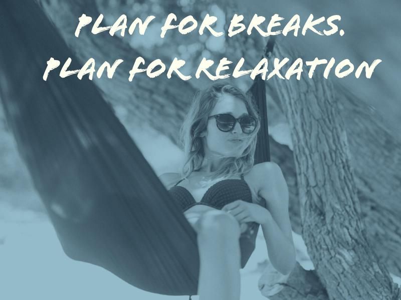 Plan Relaxation Time