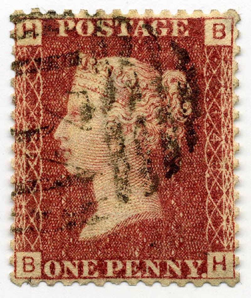 Plate 77 Penny Red