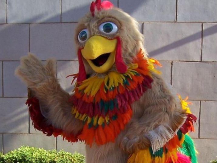 Pollo Loco's chicken mascot