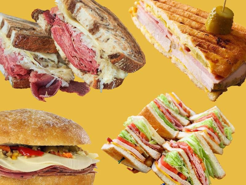 Popular sandwiches in America