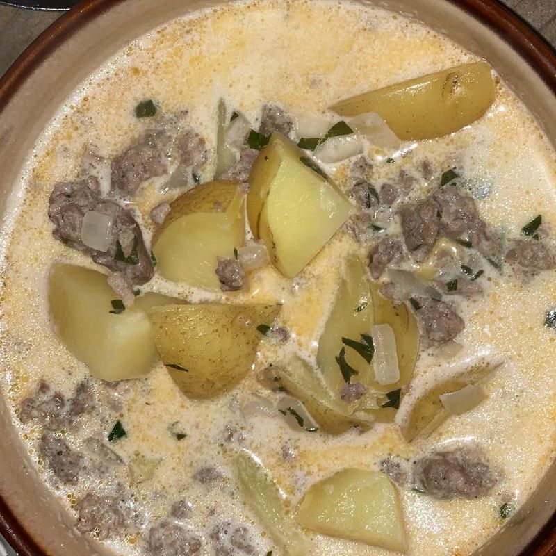 Potato and Sausage Soup recipe
