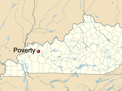 Poverty, Kentucky town