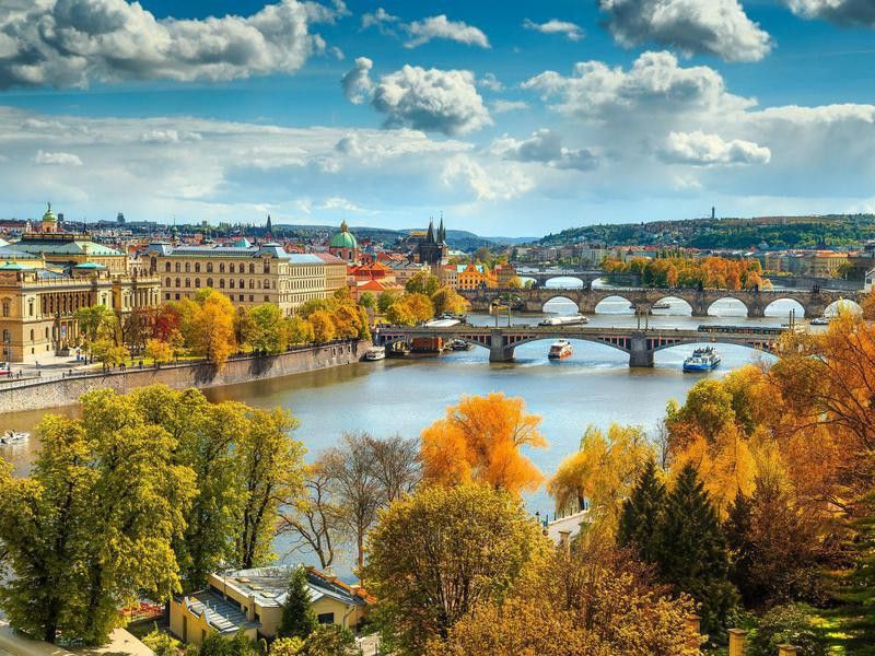 Prague in the fall