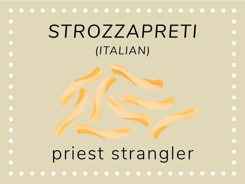 Priest Strangler pasta