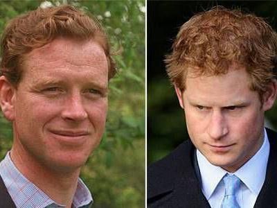 Prince Harry and James Hewitt