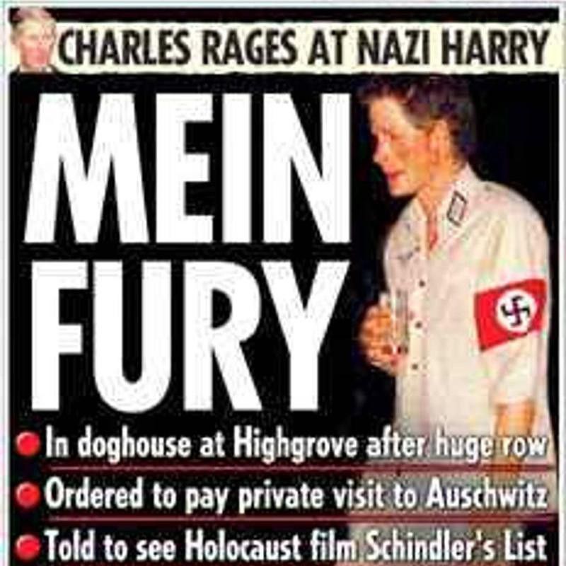 Prince Harry’s Nazi Costume