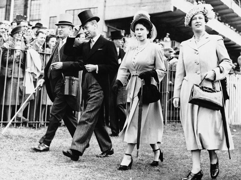 Princess Elizabeth and King George VI