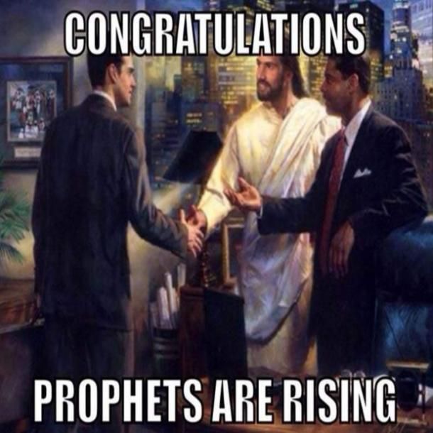 Prophets are rising meme
