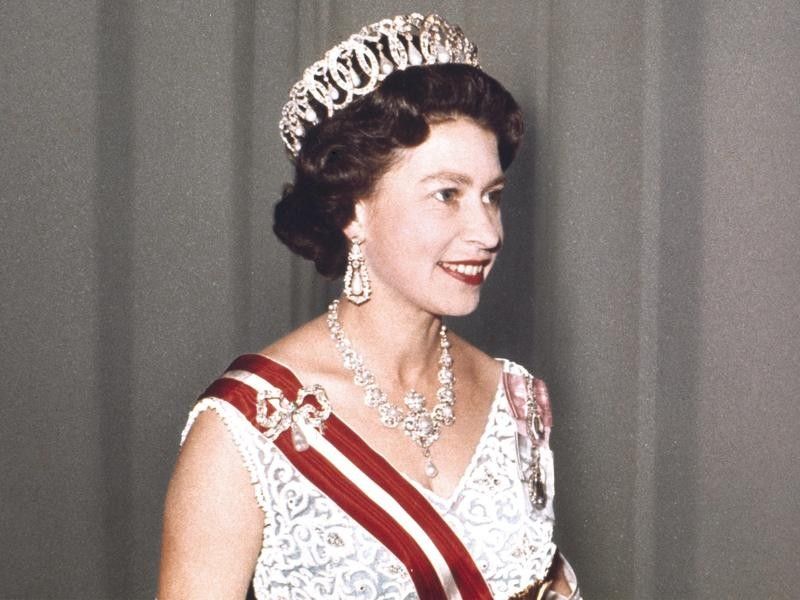 Queen Elizabeth in the Vladimir Tiara
