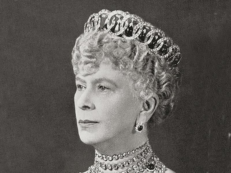 Queen Mary Wearing the Vladimir Tiara