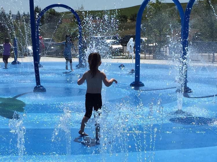 Rancho San Ramon Community Park splash pad