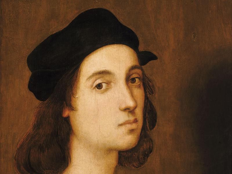 Raphael Sanzio da Urbino portrait