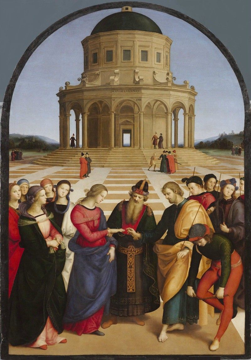Raphael "The Marriage of the Virgin
