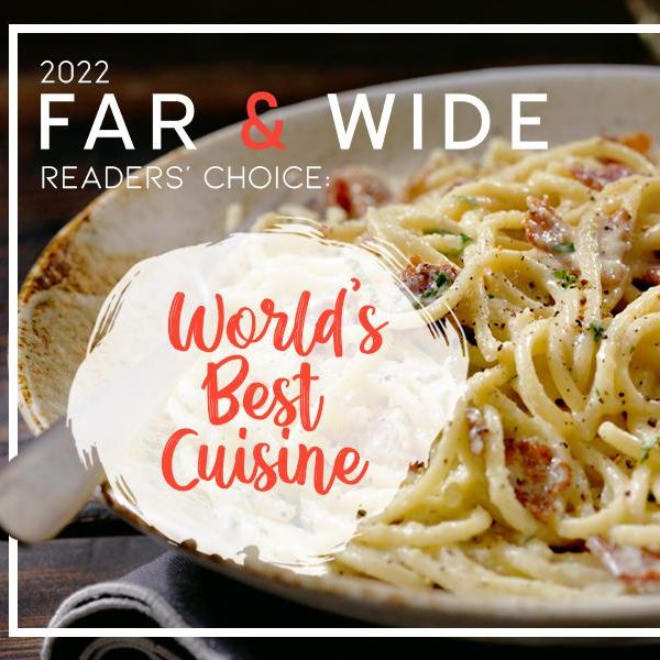 Readers’ Choice: Italian Cuisine Is Officially the Best Food