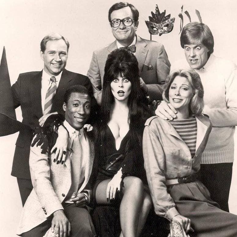 Real People Cast with Elvira