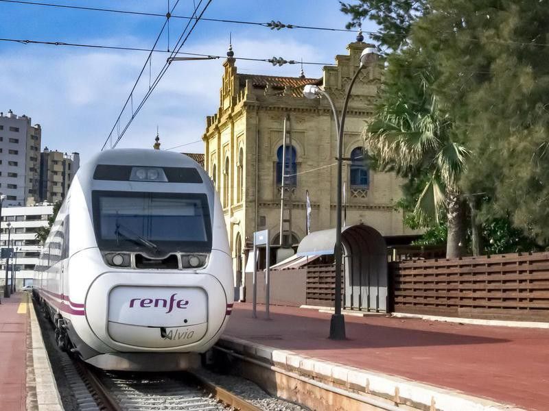 Renfe high speed train in Andalusia