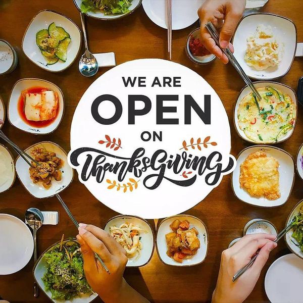 23 Delicious Restaurants Open on Thanksgiving