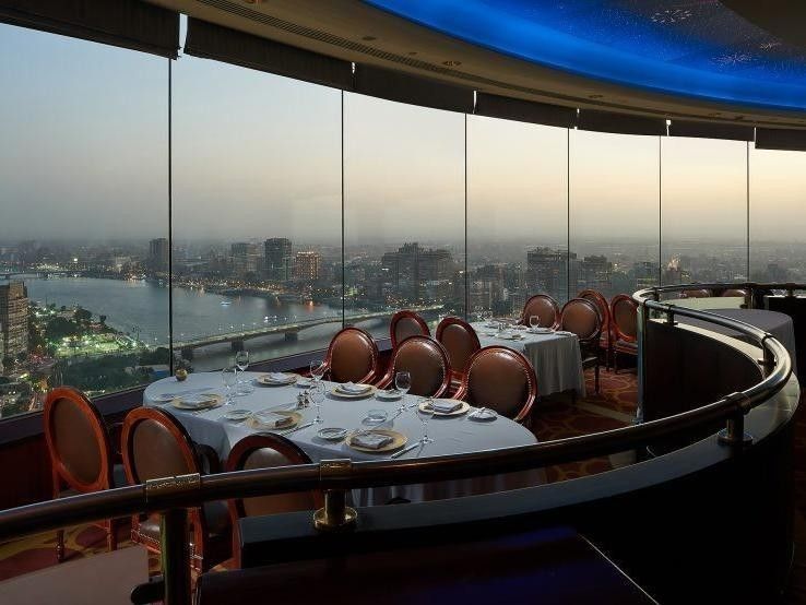 Revolving Restaurant at The Grand Nile Tower Hotel