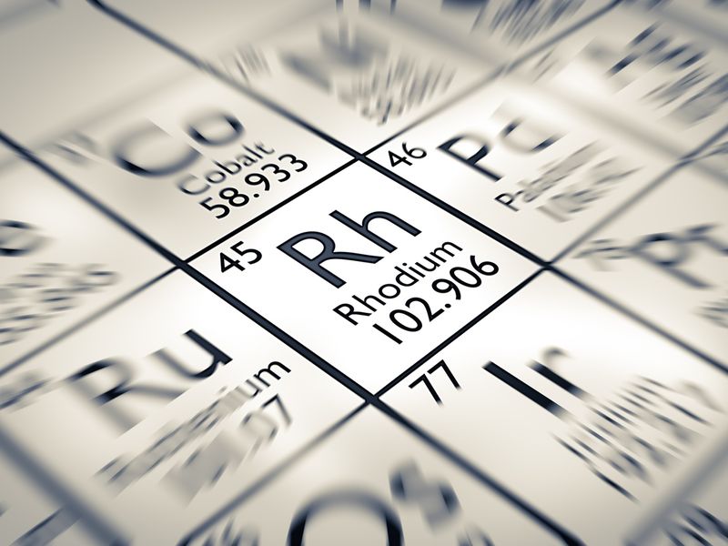 Rhodium Chemical Element