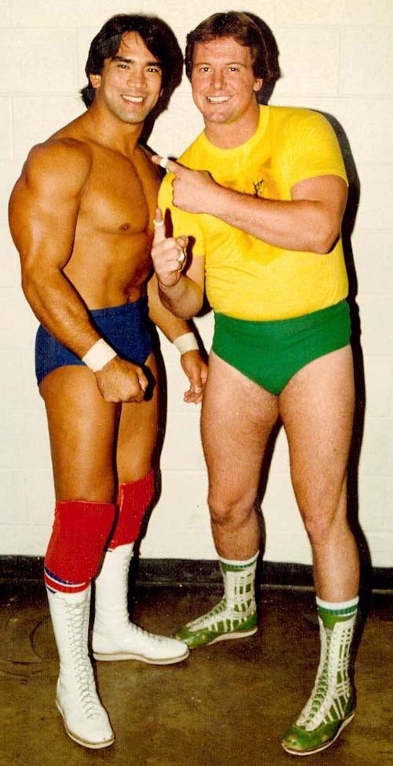 Ricky "The Dragon" Steamboat and Rowdy Roddy Piper