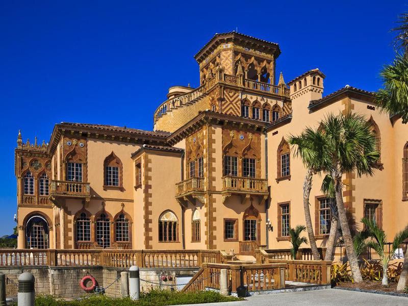Ringling Museum Mansion in Sarasota, Florida