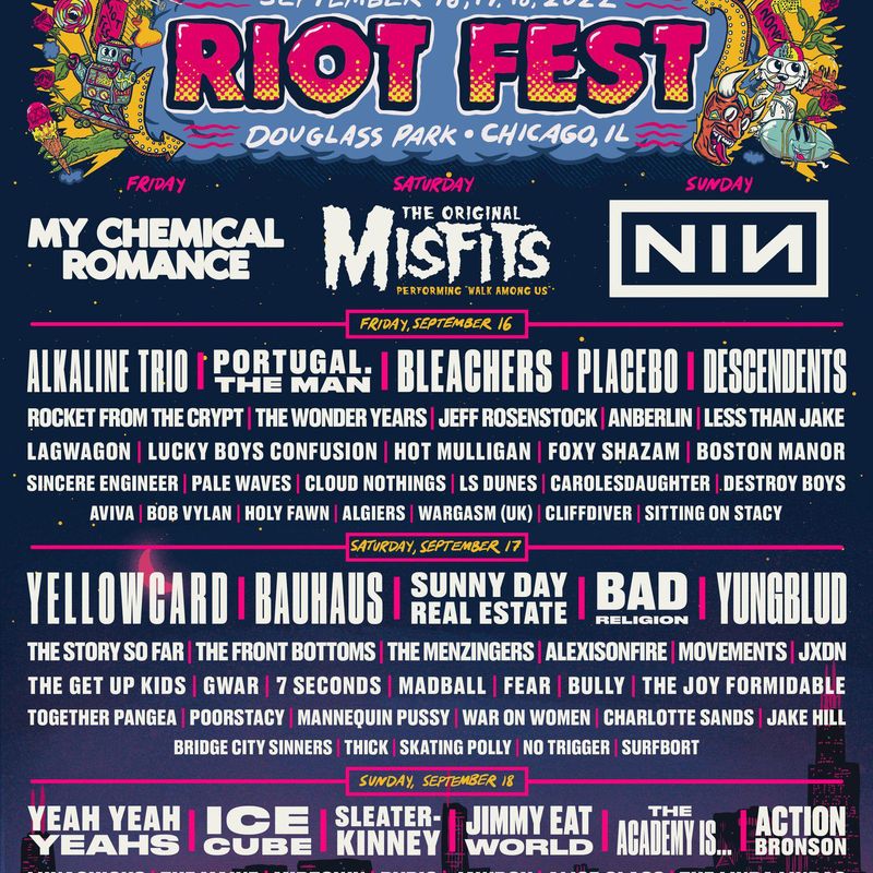 Riot Fest lineup