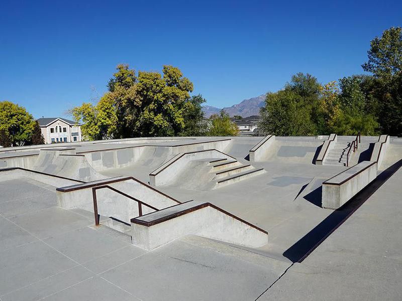 Riverton Skate Park in Riverton, Utah