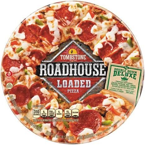Roadhouse Loaded Double Down Deluxe Pizza