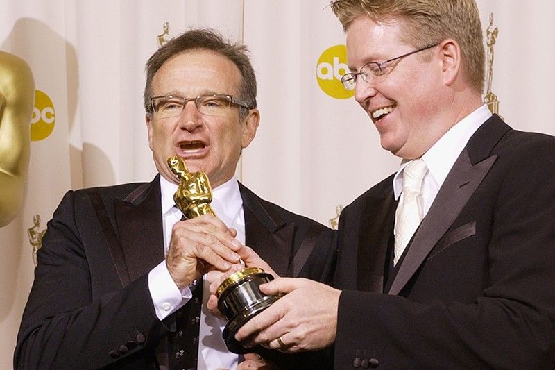 Robin Williams and Andrew Stanton