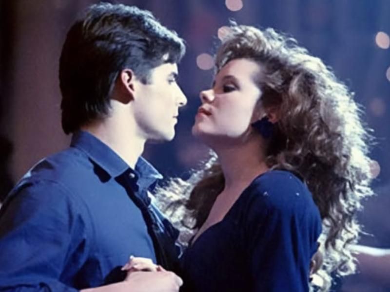 Robyn Lively and Dan Gauthier in Teen Witch