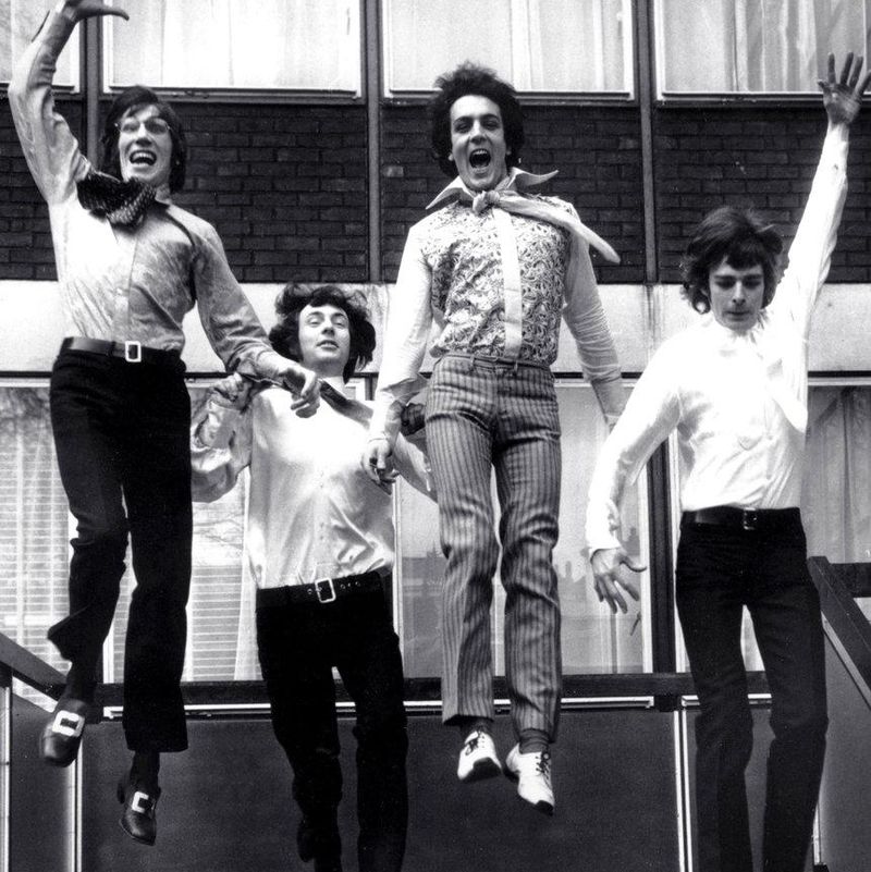 Roger Waters, Nick Mason, Syd Barrett and Richard Wright, of Pink Floyd