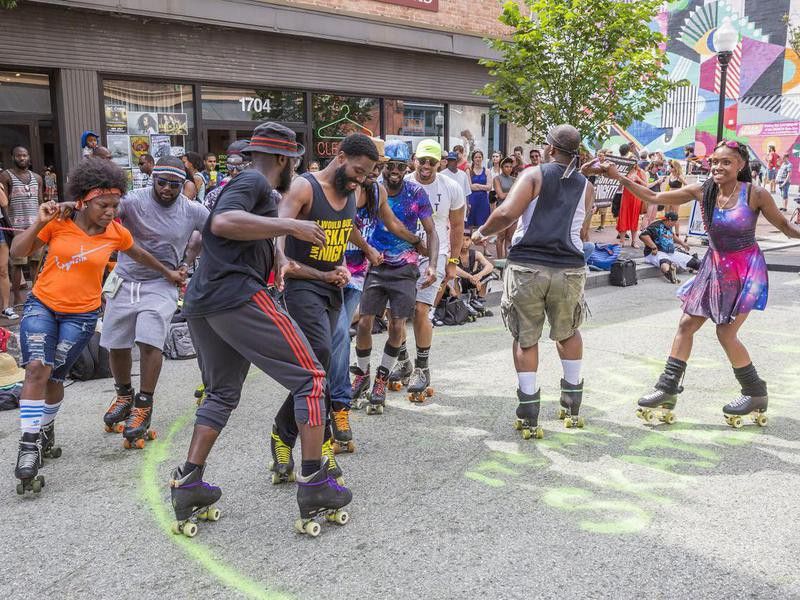 Roller Skating Club in Baltimore, Maryland