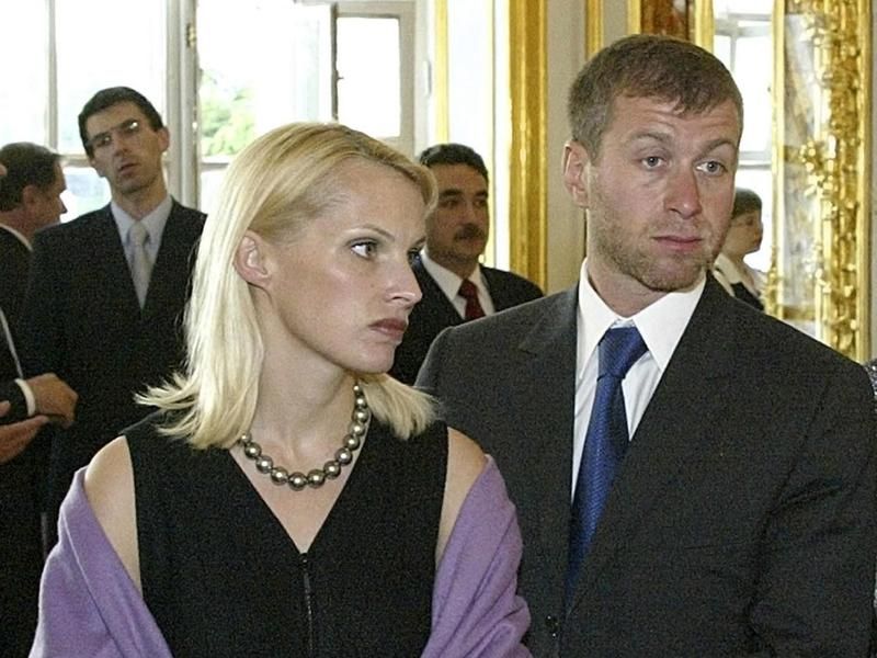 Roman and Irina Abramovich