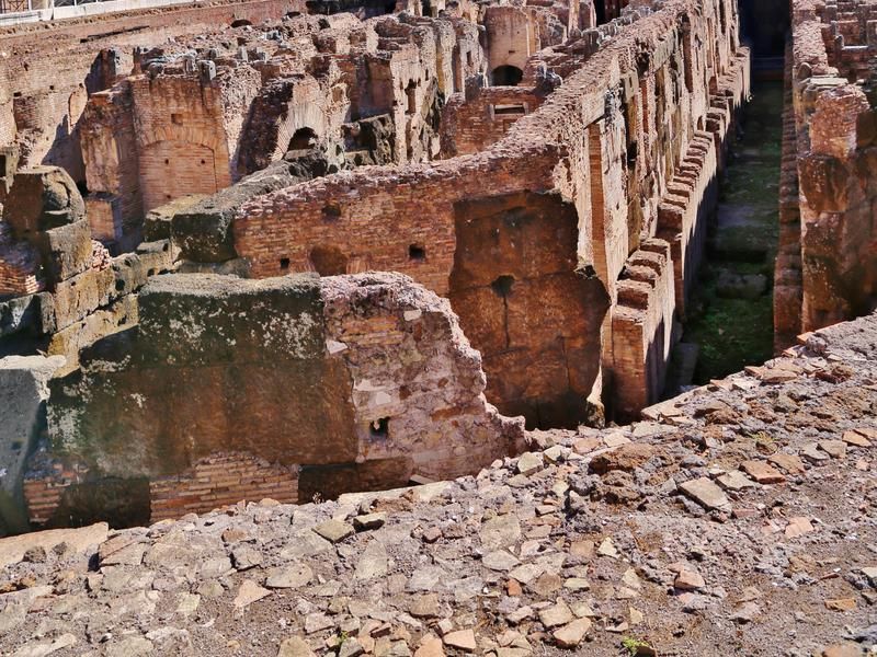Roman Colosseum Hypogeum