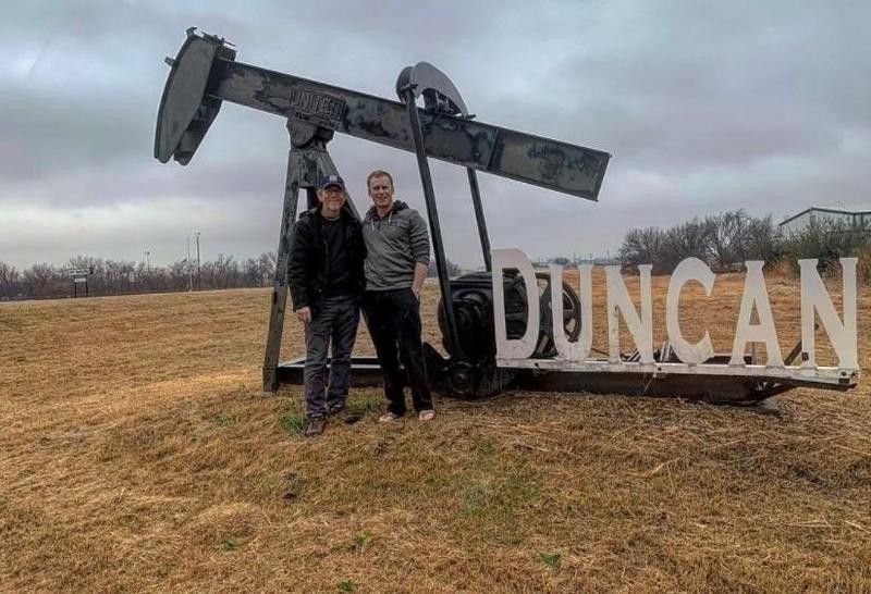 Ron Howard visits Duncan, Oklahoma