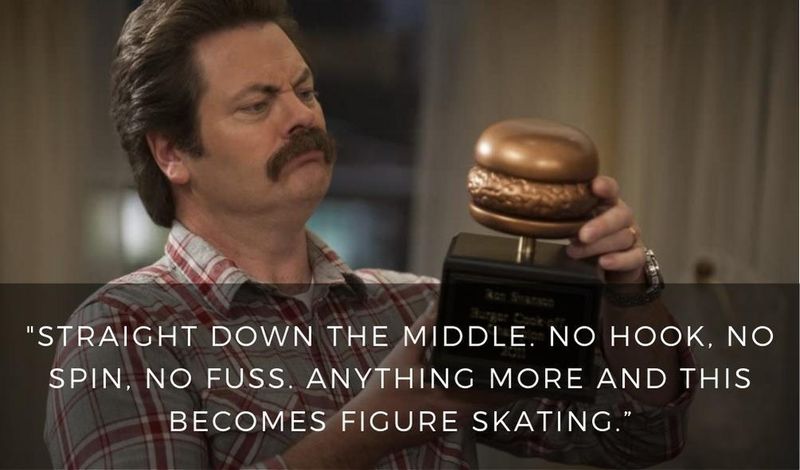 Ron Swanson's opinion about bowling