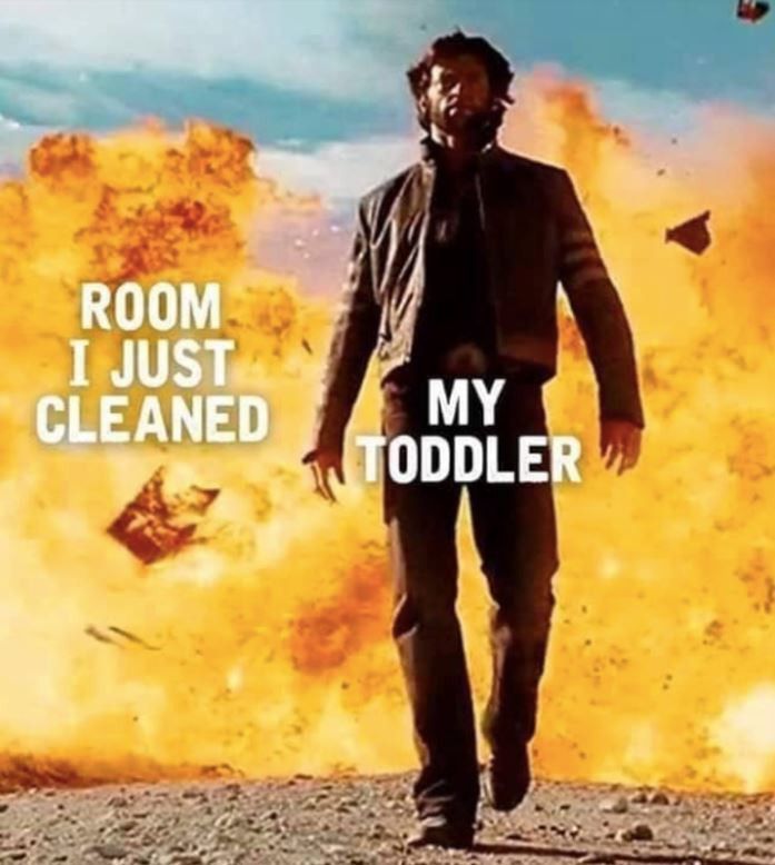 Room cleanup meme