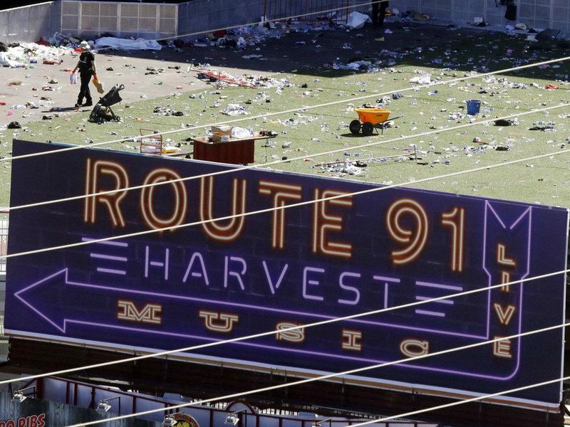 Route 91 concert field