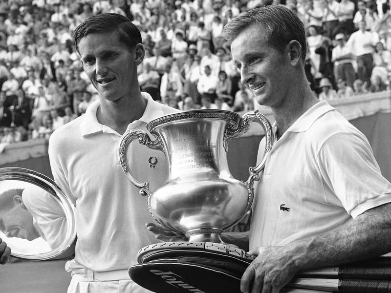 Roy Emerson and Rod Laver