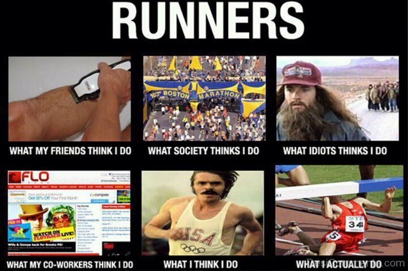 Runners reality meme