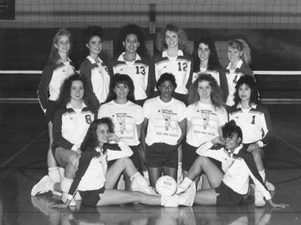 Safford High School girls volleyball team