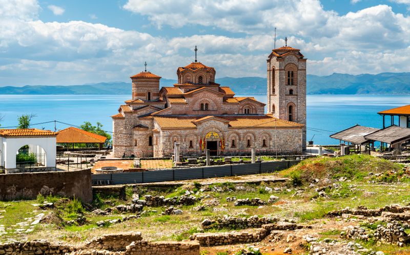 Saints Clement and Panteleimon Church in North Macedonia