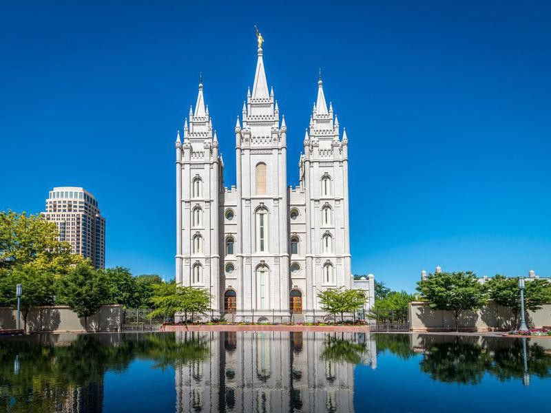 Salt Lake City LDS Temple, Utah