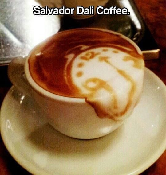 Salvador Dali coffee