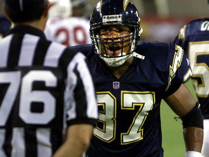 San Diego Chargers defensive back Rodney Harrison