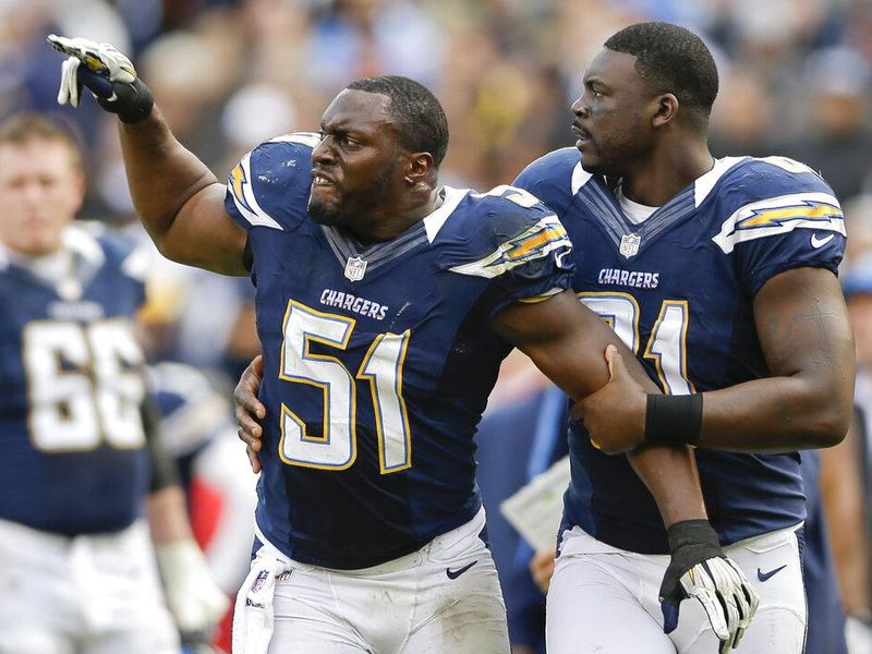 San Diego Chargers inside linebacker Takeo Spikes