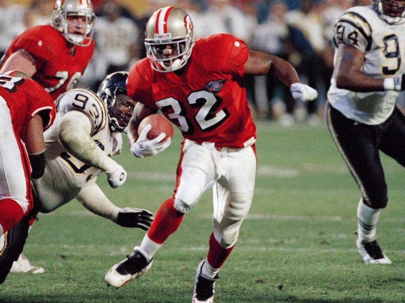 San Francisco 49ers running back Ricky Watters