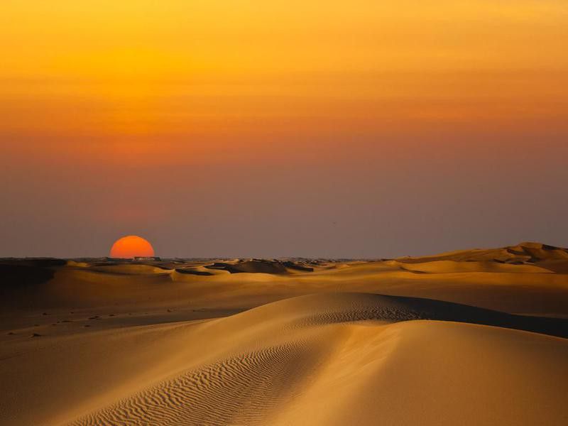 Sand Dune Sunset