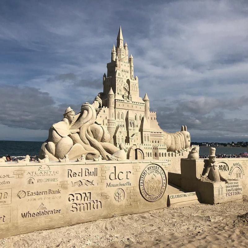 Sand Sculpture at Revere Beach