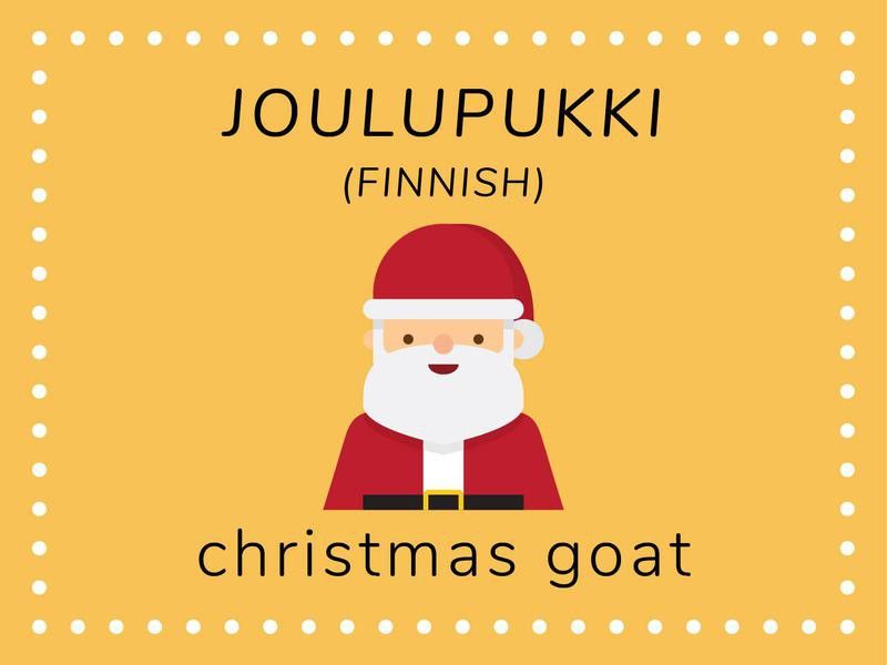"Santa Claus" in Finnish